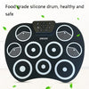 Silicone Folding Portable Hand-Rolled Drum DTX Game Strike Board