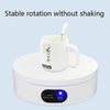 ND120 USB Automatic Rotating Camera Table Hand-Made Panoramic Display Table Turntable, 12cm/Powered by USB(W)