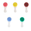 Baby Silicone Shower Massage Brush Multifunctional Shampoo Brush with Comb, Gray, Coral, Blue, Goose Yellow, Light Pink, Sky Blue