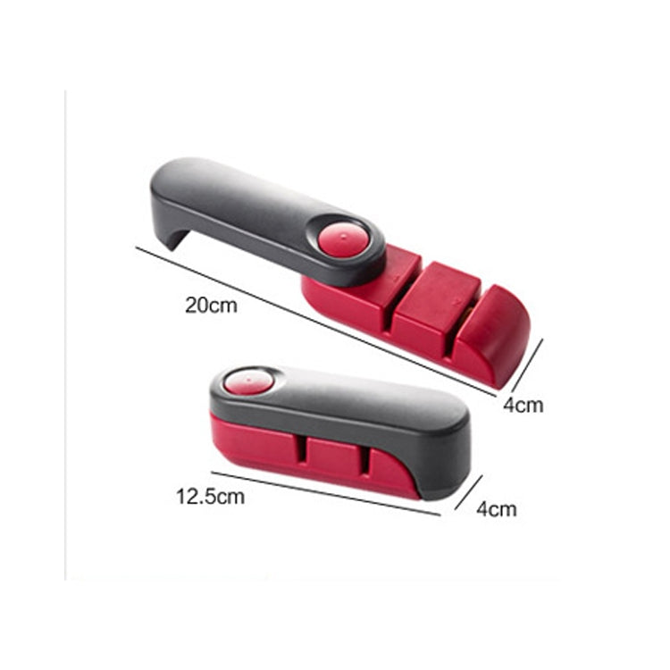 Handle Foldable Ceramic Grinding Stone Grade Carrying Thick Dual Groove Non-Slip Assembly Sharpener, Ceramic Grinding Sharpener