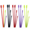 4 in 1 Silicone Mini-Pointed Scraper Lengthening Cosmetic Bottle Scraper Jam Spatula Set