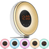 Simulated Sunrise And Sunset Sleep Light Alarm Clock with FM Radio, US Plug, EU Plug, UK Plug, AU Plug