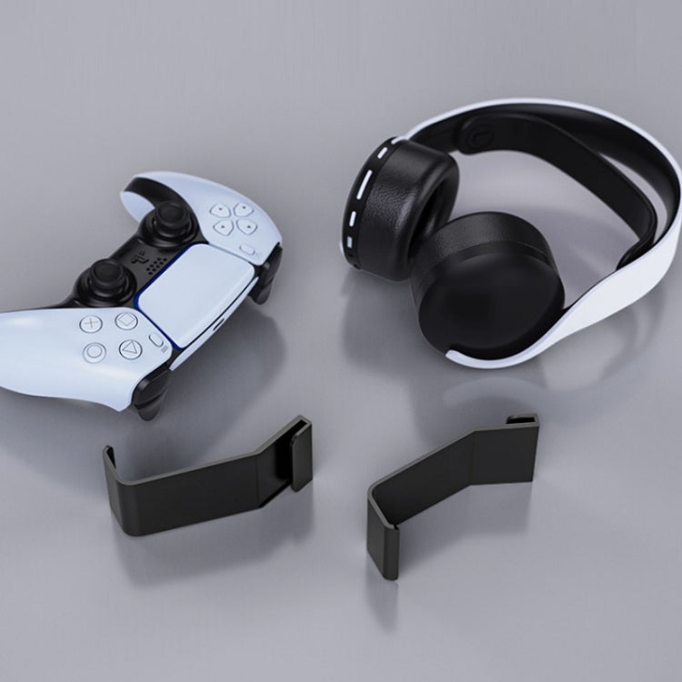 3 Pairs Headphone Handle External Side-Mounted Storage Rack For PS5