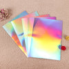 Laser Coating Plain Surface Silver Sticker Label Paper Wrapping Paper, A4, A3