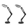 8X Magnifying Glass Lamp Beauty Nail Tattoo Repair Office Reading Lamp, Without Magnifying Glass (Black), With Magnifying Glass (Black)