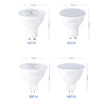 LED Light Cup 2835 Patch Energy-Saving Bulb Plastic Clad Aluminum Light Cup, 5W 6Beads, 7W 12 Beads