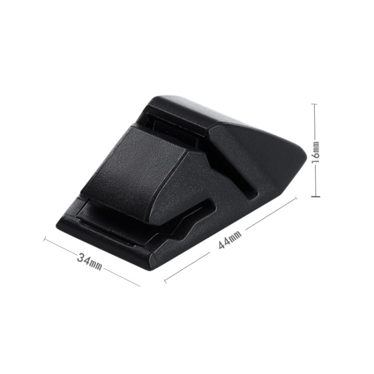 4 PCS Car Card Fixed Base Temporary Parking Card Clip Card Ticket Storage Clip, Card Clip
