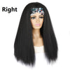 Turban Headband Corn Beard Long Hair Wig Headgear, True Color 1B #, Flowers 1B # E, Stars Stripes 1B # H, 1B # XJ, 1B # XC, 1B # XK, 1B # XG, 4 # XC, 4 # XG, 4 # XK, 4 # XJ, BUG # 0, BUG # H, BUG # XG, BUG # C, BUG # XC, 18C # O, 18C # H, 18C # E, 18C ...
