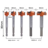 5 PCS / Set Woodworking Hole Opener Hinge Stone Cream Board Wood Take-Hole Door Window With Collar Woodworking Flat Drill Bit, 5 PCS / Set Woodworking Hole Opener