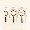 Children Science Education Elderly Reading Hand-Held Magnifying Glass, Specification: 110mm, 2pcs(75mm), 2pcs(110mm), 2pcs(90mm)