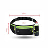 MF-008 Outdoor Sports Fitness Waterproof Waist Bag Phone Pocket, Style:, Four Pockets, With Water Bottle Bag
