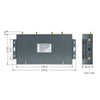 Waveshare RM520N-GL Wireless CPE Industrial 5G Router, Snapdragon X62 Onboard