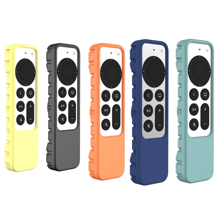 2 PCS Remote Control All-Inclusive Protective Cover, 4K(Orange), 4K(Pink), 4K(Pine Green), 4K(Yellow), 4K(Black), 4K(Dark Blue)