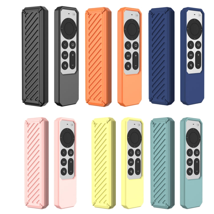 2 PCS Remote Control All-Inclusive Anti-Drop Silicone Protective Cover, 2pcs(Yellow), 2pcs(Pine Green), 2pcs(Black), 2pcs(Dark Blue), 2pcs(Orange), 2pcs(Pink)