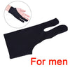 2 Finger Anti-fouling Drawing Glove for Graphics Drawing Tablet, Both for Right and Left Hand, For  men, For  women