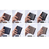 BUFF CAPTAIN 0204 Men Leather Horizontal And Vertical Wallet First-Layer Cowhide Anti-Theft Brush Card Clamp, Classic Coffee (Horizontal), Cool Blue (Horizontal), Luxury Gray (Horizontal), Wisdom Black (Horizontal), Classic Coffee (Vertical)�����������...