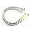 Weave Stainless Steel Flexible Plumbing Pipes Cold Hot Mixer Faucet Water Pipe Hoses High Pressure Inlet Pipe, 40cm 1.8cm Copper Rod, 50cm 1.8cm Copper Rod, 60cm 1.8cm Copper Rod, 70cm 1.8cm Copper Rod, 80cm 1.8cm Copper Rod, 100cm  1.8cm Copper Rod���...