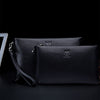 BULL CAPTAIN 446 Large-capacity Soft and Wear-resistant Leather Clutch Bag Business Wallet, Size:, S, L