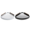 Bathroom Toilets Wall-Mounted Shelves Punch-Free Kitchen Wall-Mounted Storage Racks, Black, White