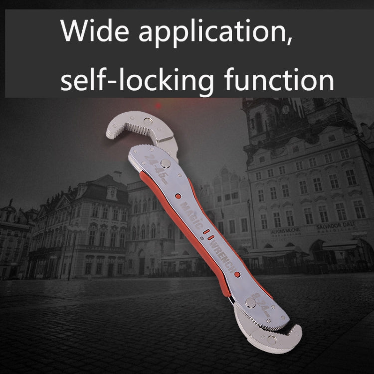 CY-0016 Multifunctional Quick Pipe Spanner Large Opening Dual Purpose Pliers With Spring, CY-0016