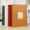 4R 6 Inch 300 Sheets Cloth Photo Album Retro Insert Photo Album Postcard Storage Photo Album, Red, Green, White, Orange