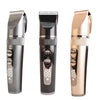 BF-868 LCD Digital Display Electric Hair Clipper Baby Children Adult Electric Hair Clipper Set, Black, Gun Color, Gold