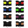 ZEEKER JK03  Aluminum Alloy Card Holder Multi-Function Elastic Band Women And Men Wallet Metal Business Card Holder, Red, Yellow, Green, Blue, Purple, Black, Light Coffee, Dark Coffee