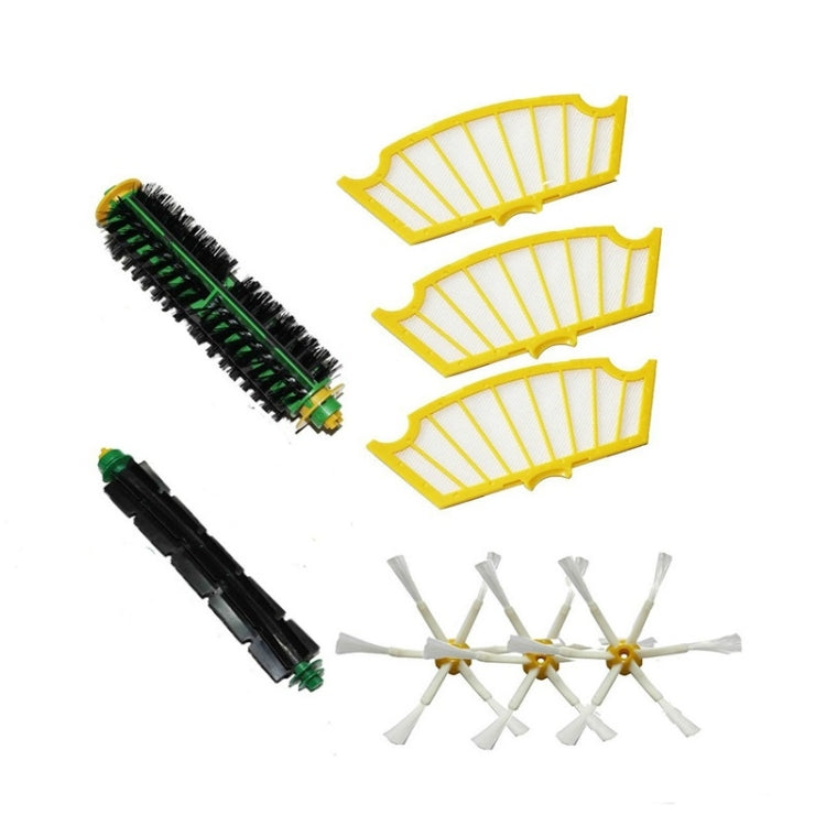 8 PCS / Set Sweeper Rolling Brush + Side Brush + Filter + Brush For
