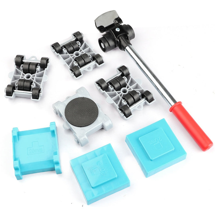 8pcs /Set 12034 Plastic Heavy Object Mover Portable Moving Tool Set, 8 Pcs / set