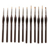 12 PCS/Set  Painting Triangle Rod Two-Color Nylon Hair Hook Line Pen Watercolor Brush Pen Art Supplies, Watercolor Brush Pen