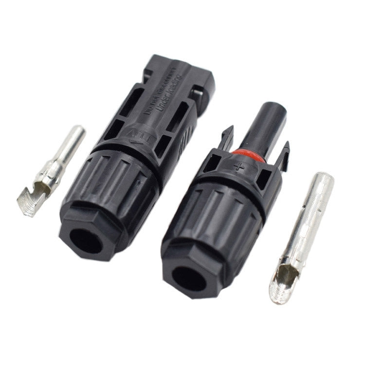 10 Sets MC4 Solar Photovoltaic Connector Waterproof Flame-Retardant