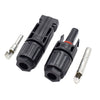 10 Sets MC4 Solar Photovoltaic Connector Waterproof Flame-Retardant