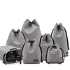 Benna Waterproof SLR Camera Lens Bag  Lens Protective Cover Pouch Bag, Round Small, Round Medium, Round Large, Square Small, Square Medium, Square Large