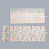 Small Floral Canvas Handmade Pen Curtain Sketch Color Pencil Roll Pen Bag Storage Stationery Box, 12 Holes, 24 Holes, 36  Holes, 48  Holes, 72  Holes
