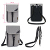 1062 Travel Passport Bag RFID Multi-Function Document Holder Hanging Neck Ticket Protective Case