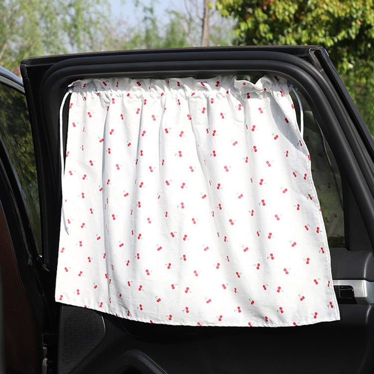 Car Curtains Cotton Car Suction Cup Sunshade Sun Protection Thermal