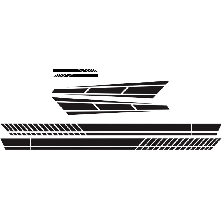 D-1037 Striped Car Sticker Car Side Door Cover Rearview Mirror