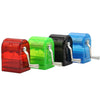 MYQ-053 Hand-cranked Cigarette Grinder Cigarette Puller Plastic Drawer Grinder, Red, Green, Black, Blue