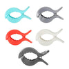 J4065 Baby Car Blanket Clip Baby Safety Basket Anti-Kick Quilt Clip, Colour: 2 PCS (Red), 2 PCS (Black), 2 PCS (Gray), 2 PCS (White)