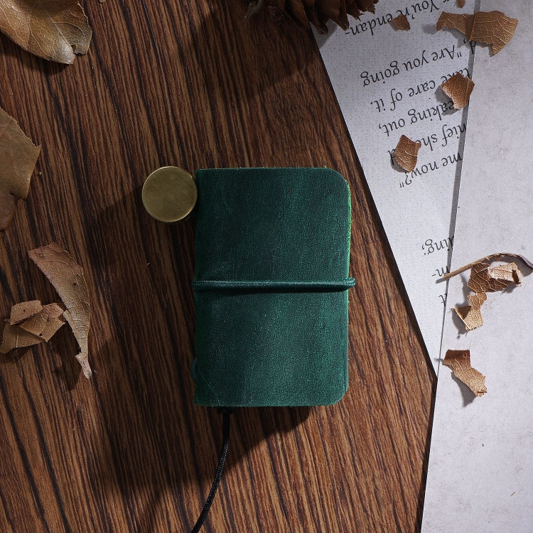 Ultra-Small Mini TN Hand Account Book Leather Notebook Portable Travel ...