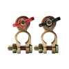 1 Pair T018 Automobile General Brass Battery Clamp Battery Connector