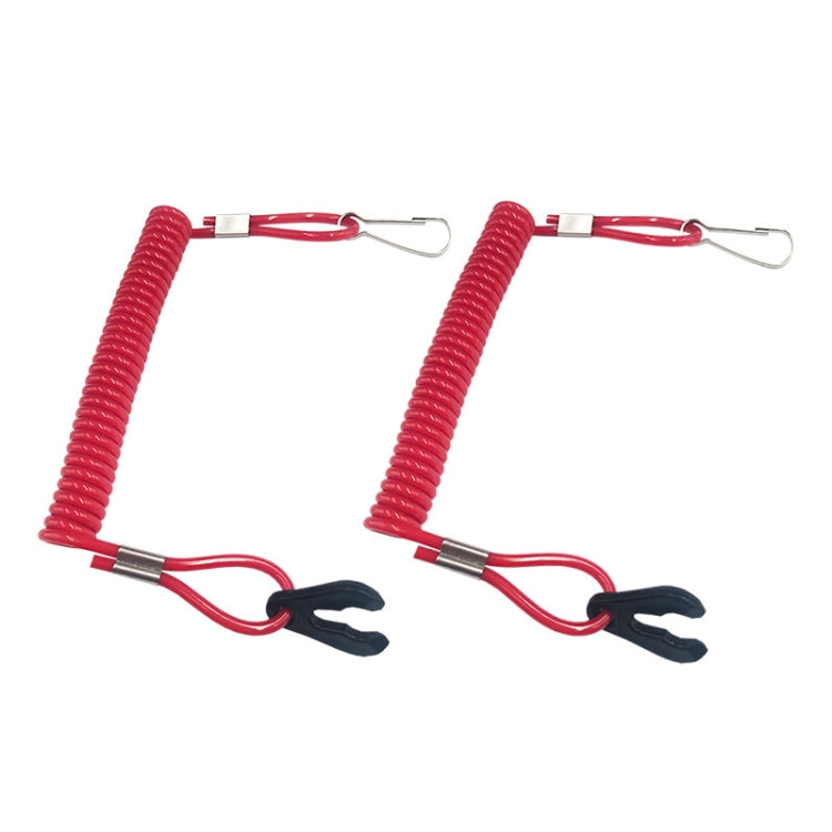 2 PCS Universal Ship Out-Of-Fire Switch Safety Rope Boot Machine