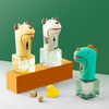 Children Cartoon Soap Dispenser Automatic Induction Hand Washing Device, Soap Dispenser(Small Dinosaur)
