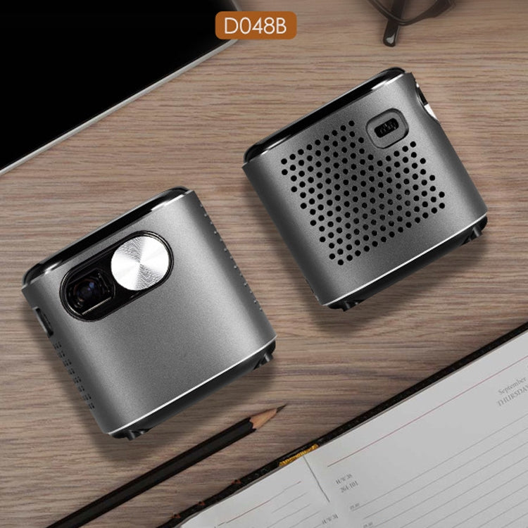 D048B 2.4G/5G WiFi Mini Smart Touch Bluetooth Projector Portable HD Phone Projector, EU Plug, US Plug, UK Plug, AU Plug