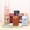 JLF012 Touch Screen Mobile Phone Bag Women Messenger Shoulder Bag, Red Wine, Black, Deep Pink, Light Pink, Light Blue, Light Green, Brown, Khaki