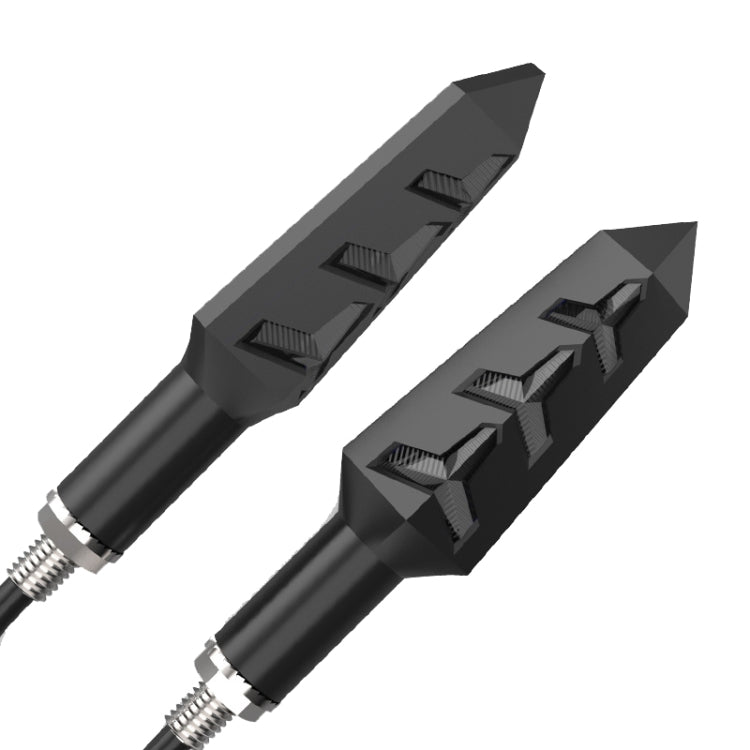 1 Pair VS6-6 Motorcycle LED Steering Tail Lamp 12V Flow Water Light