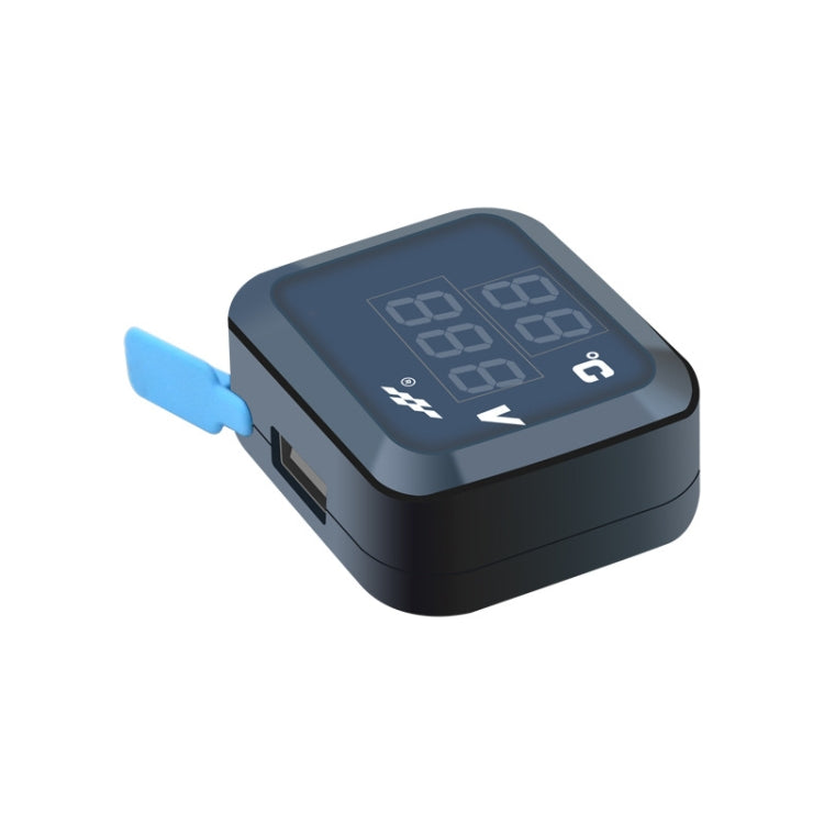 12-24V Motorcycle Modified Electronic Meter Voltage Temperature Table With USB Car Charger, 2954