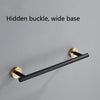 4 PCS / Set 450604G 304 Stainless Steel Towel Rack Set Towel Rack, 40cm, 50cm, 60cm