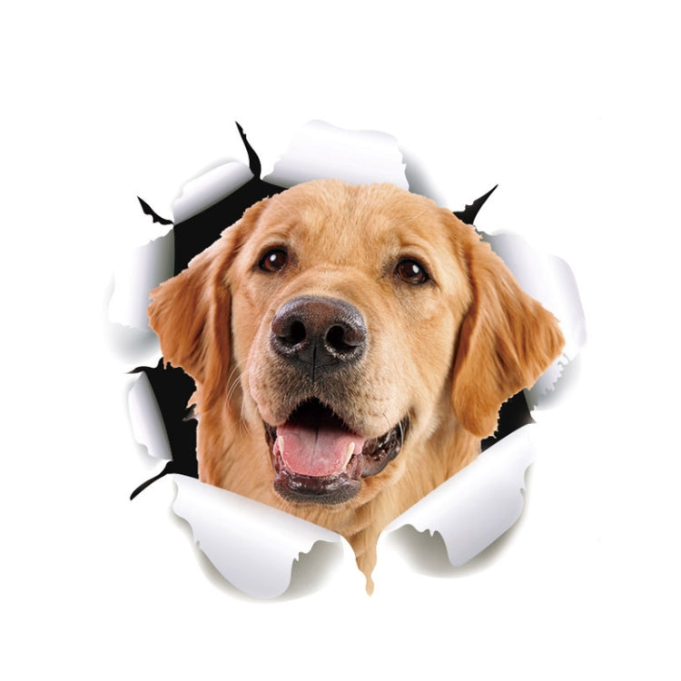 4 PCS 3D Simulation Animal Personality Car Stickers Glass Car Door