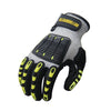 ROTOSAFETY RZT-HFZ20 Shock-Proof Anti-Smashing Anti-Cutting Anti-Collision Gloves TPR Mechanical Maintenance Fire Rescue Miners Mining Anti-Stab Gloves, M, L, XL